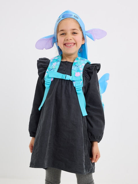 Smiggle - Stitch Junior Hooded Kindergarten Backpack