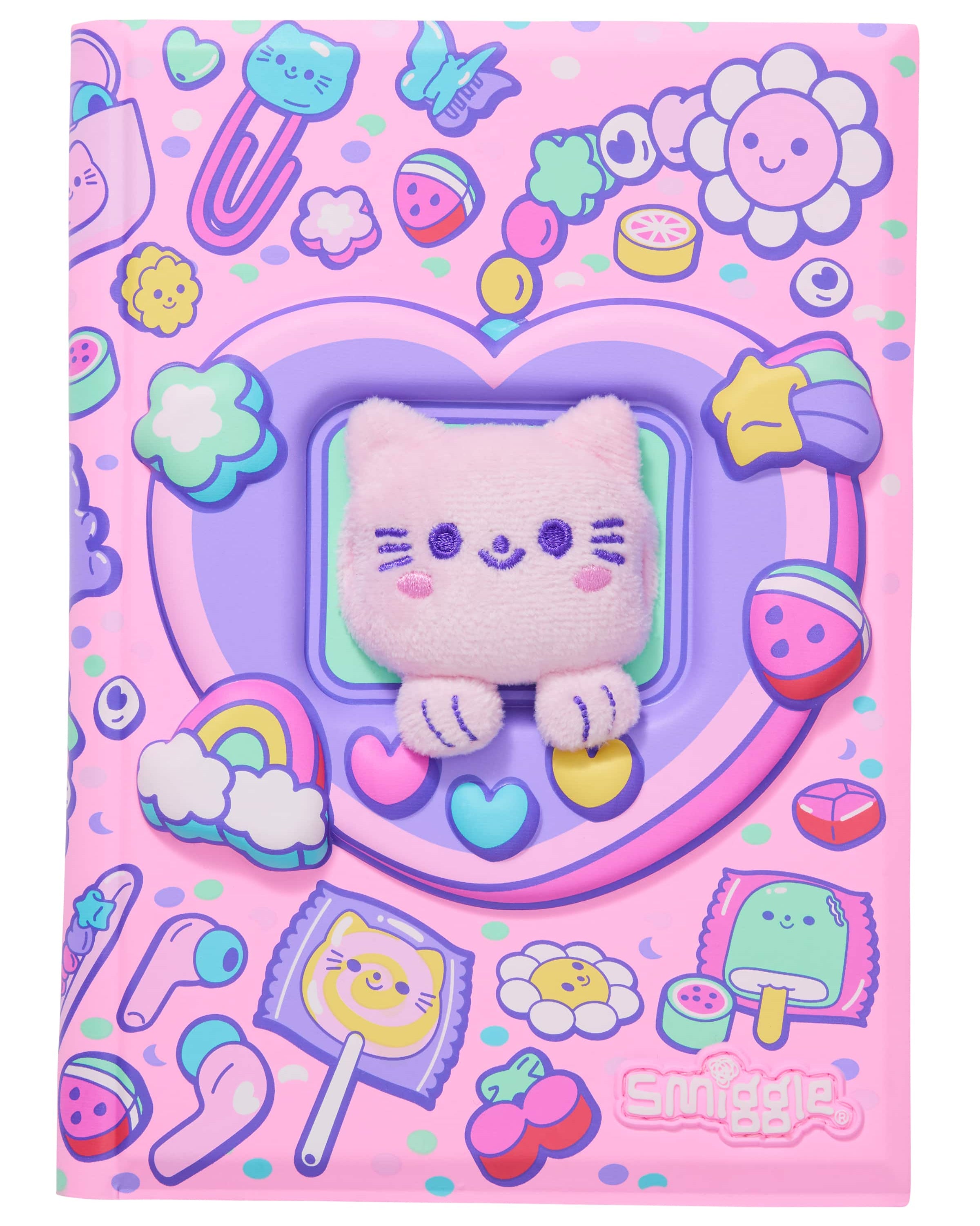 Smiggle - Super Charge A5 Hard Cover Notebook