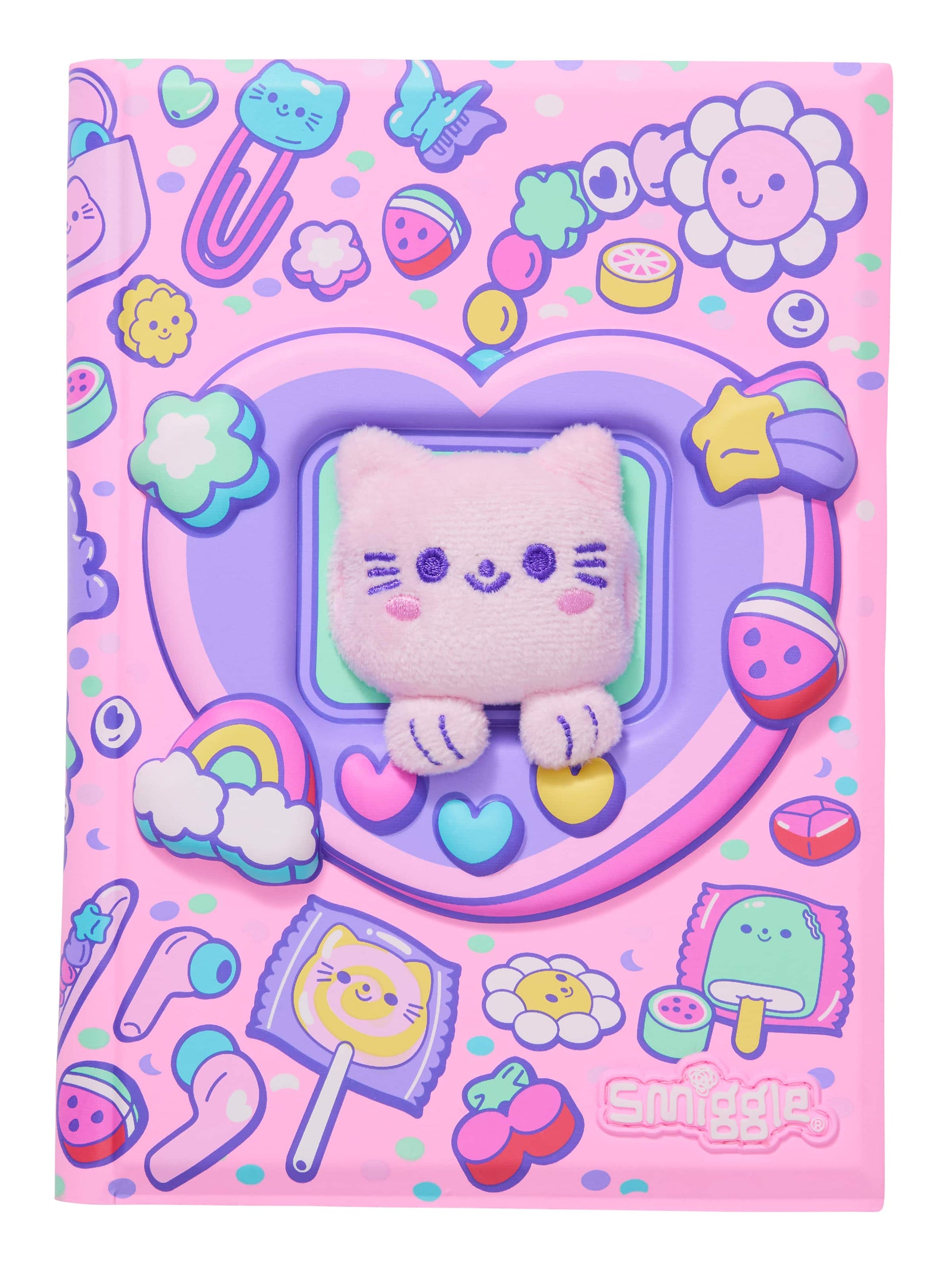 Smiggle - Super Charge A5 Hard Cover Notebook