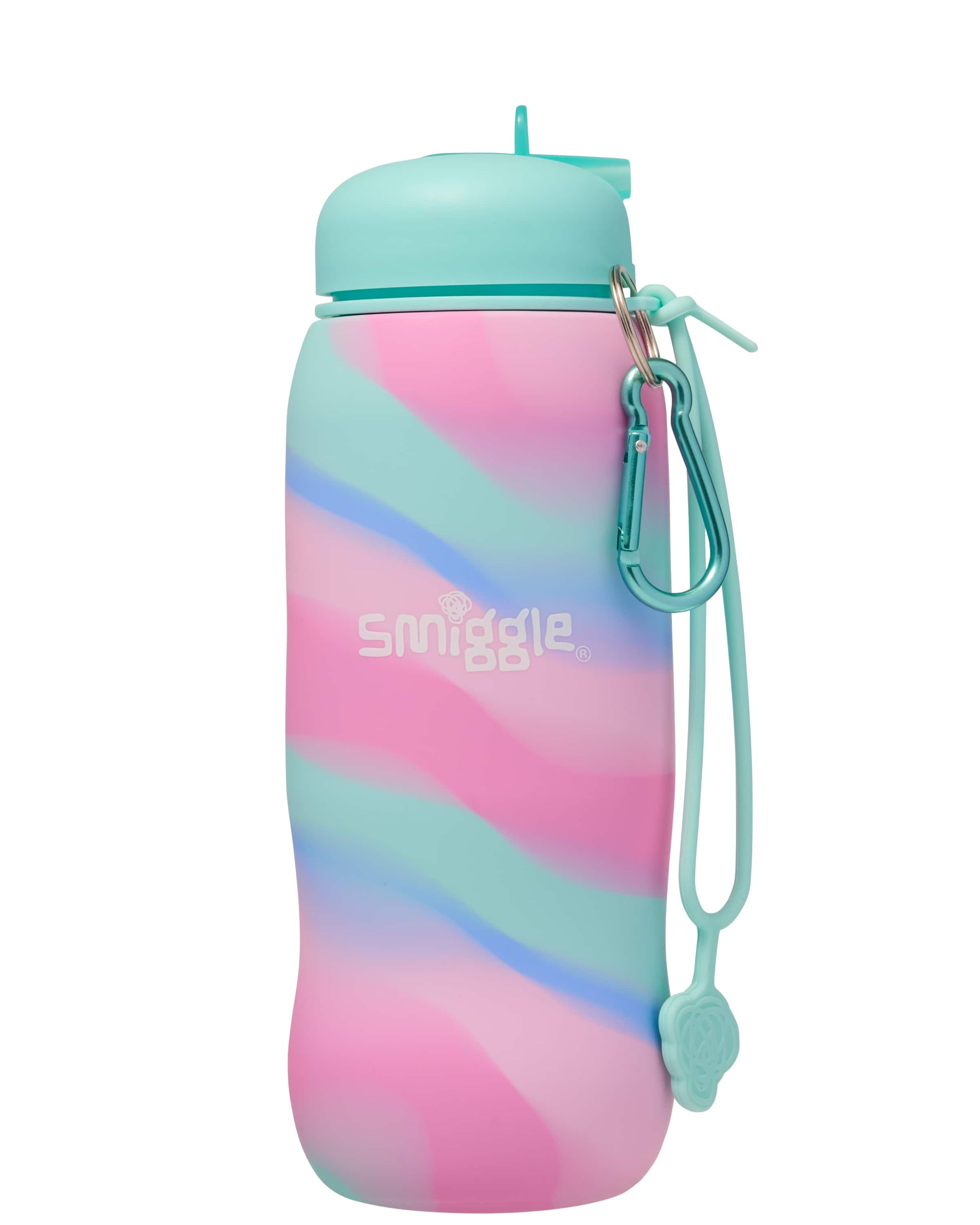 Smiggle - Surreal Foldable Silicone BPA-Free 630ML Water Bottle