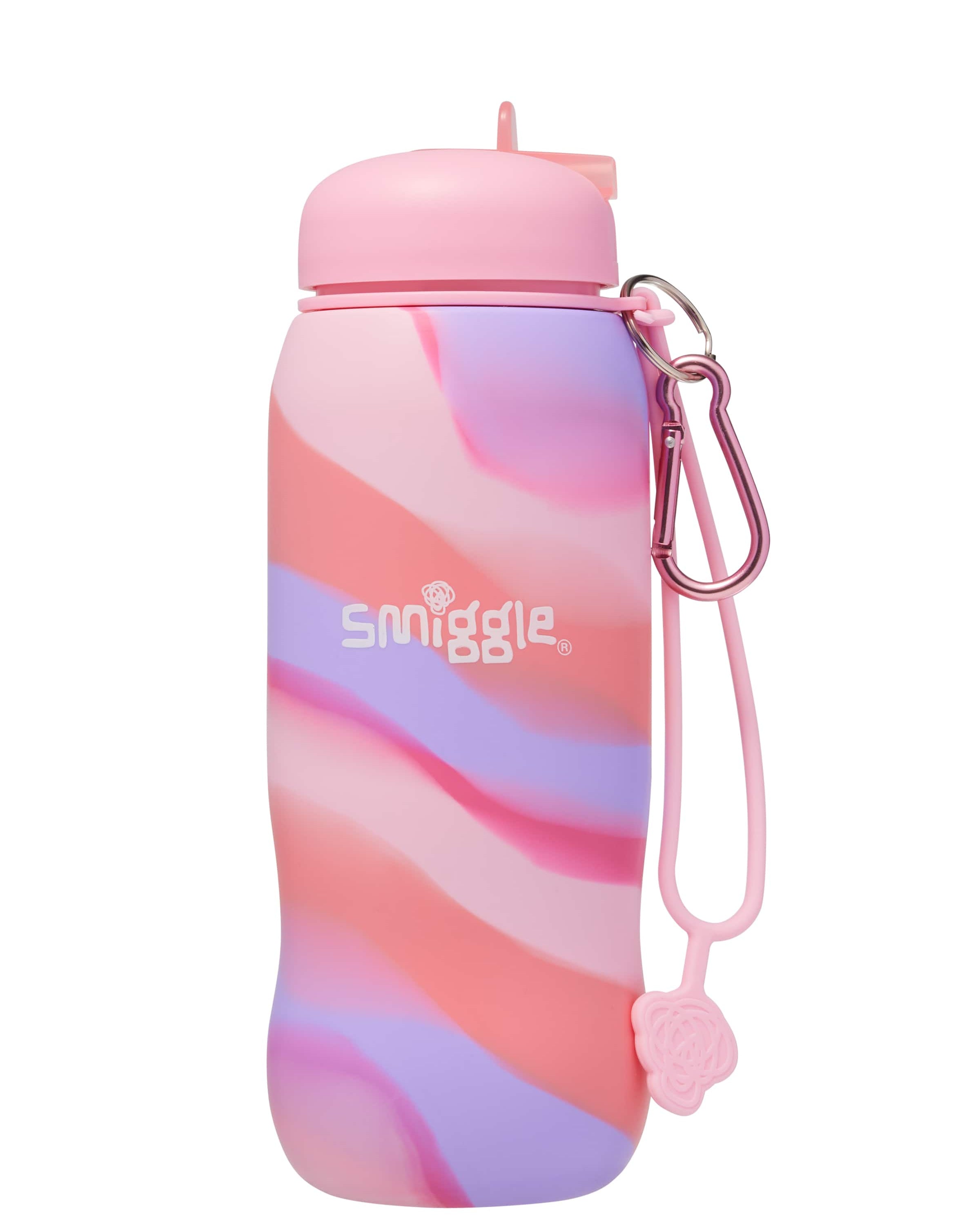 Smiggle - Surreal Foldable Silicone BPA-Free 630ML Water Bottle
