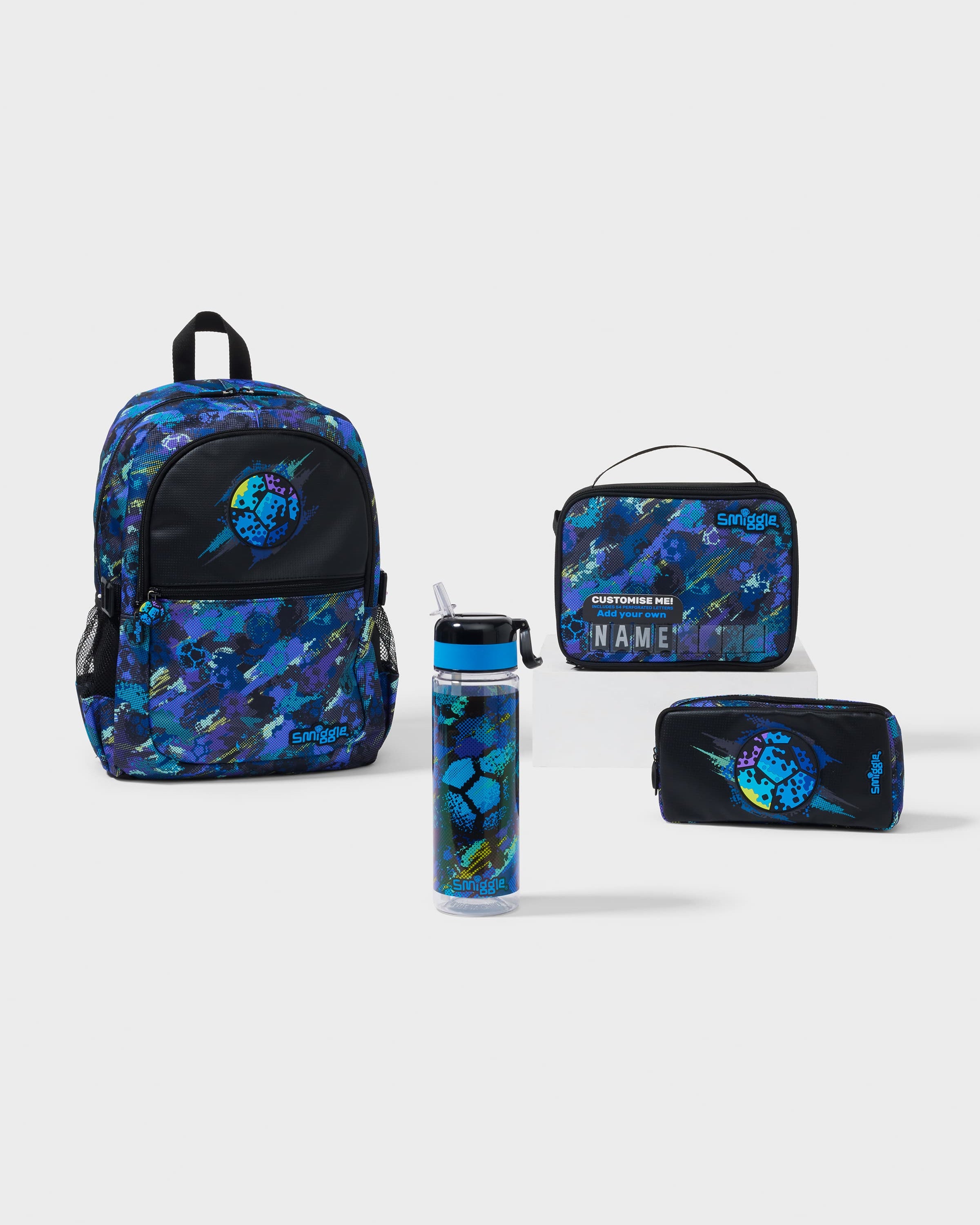 Smiggle - Trailblazer 4-piece School Bag Set