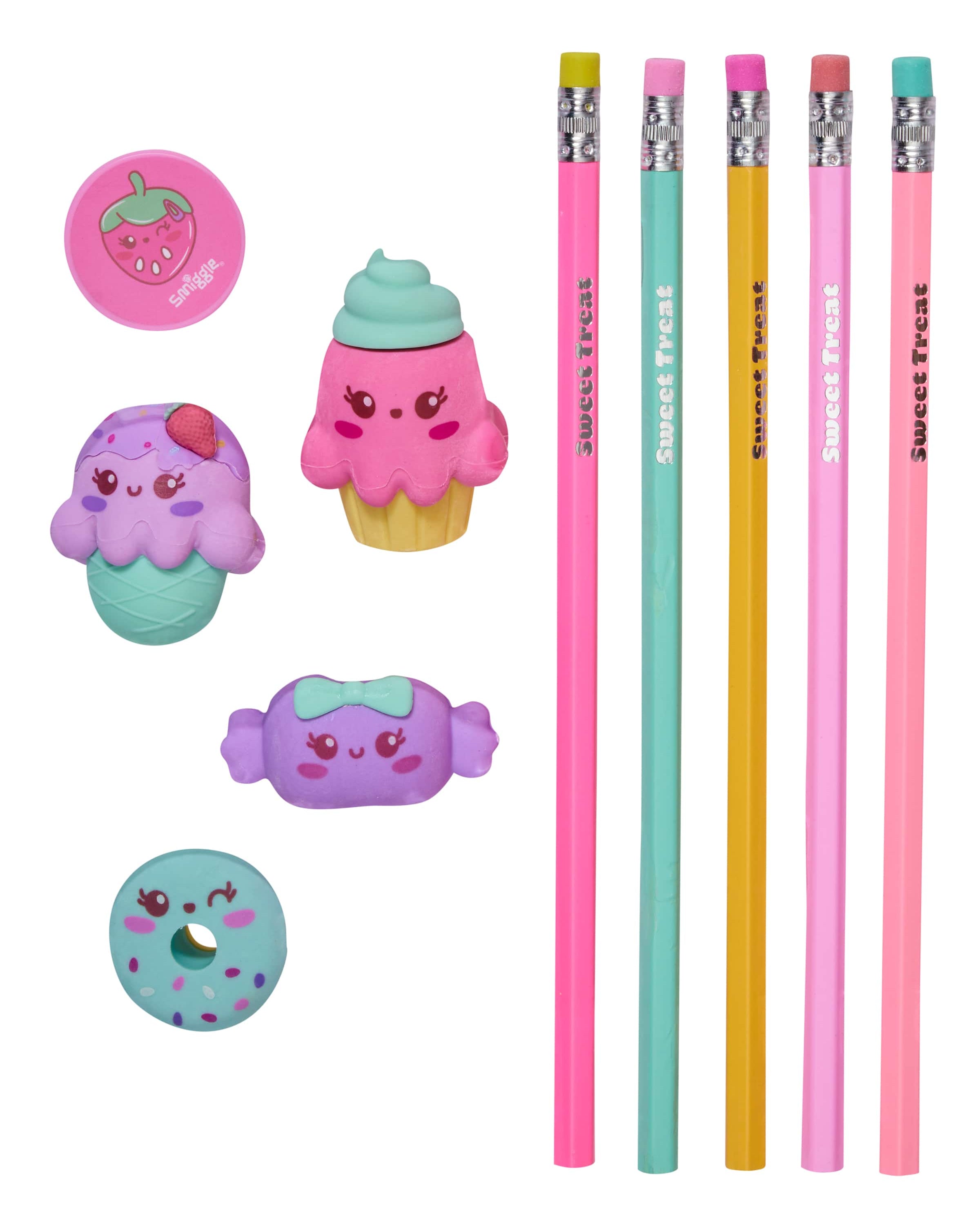 Smiggle - Vision Eraser Pencil Case Set