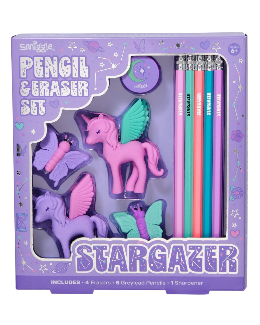 Smiggle - Vision Eraser and Pencil Set