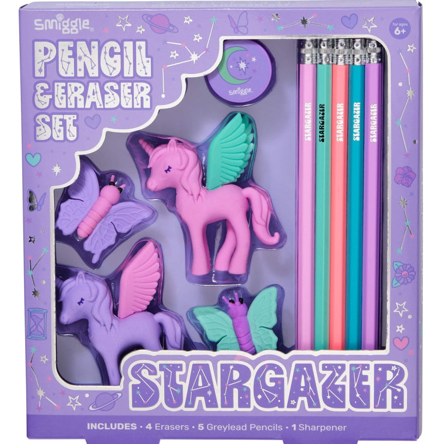 Smiggle - Vision Eraser and Pencil Set