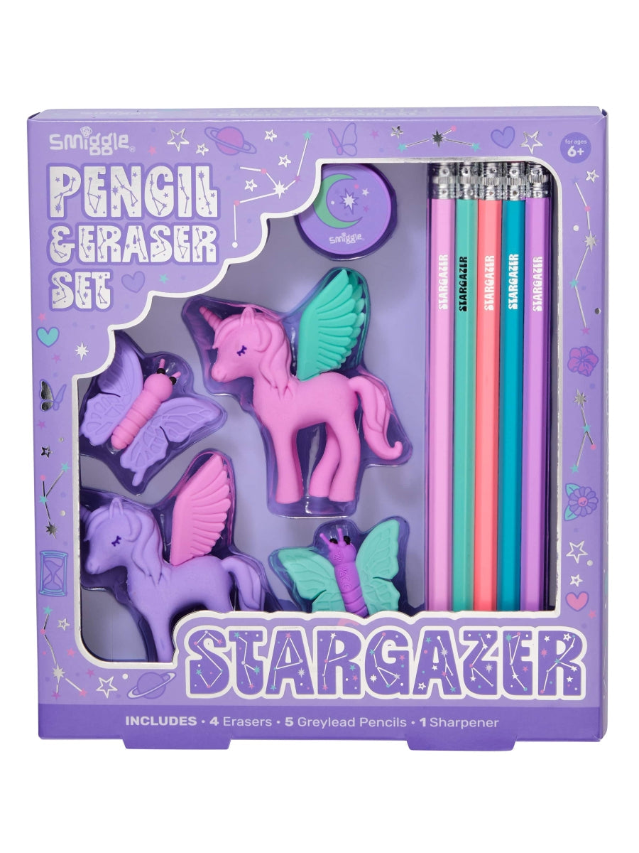 Smiggle - Vision Eraser and Pencil Set