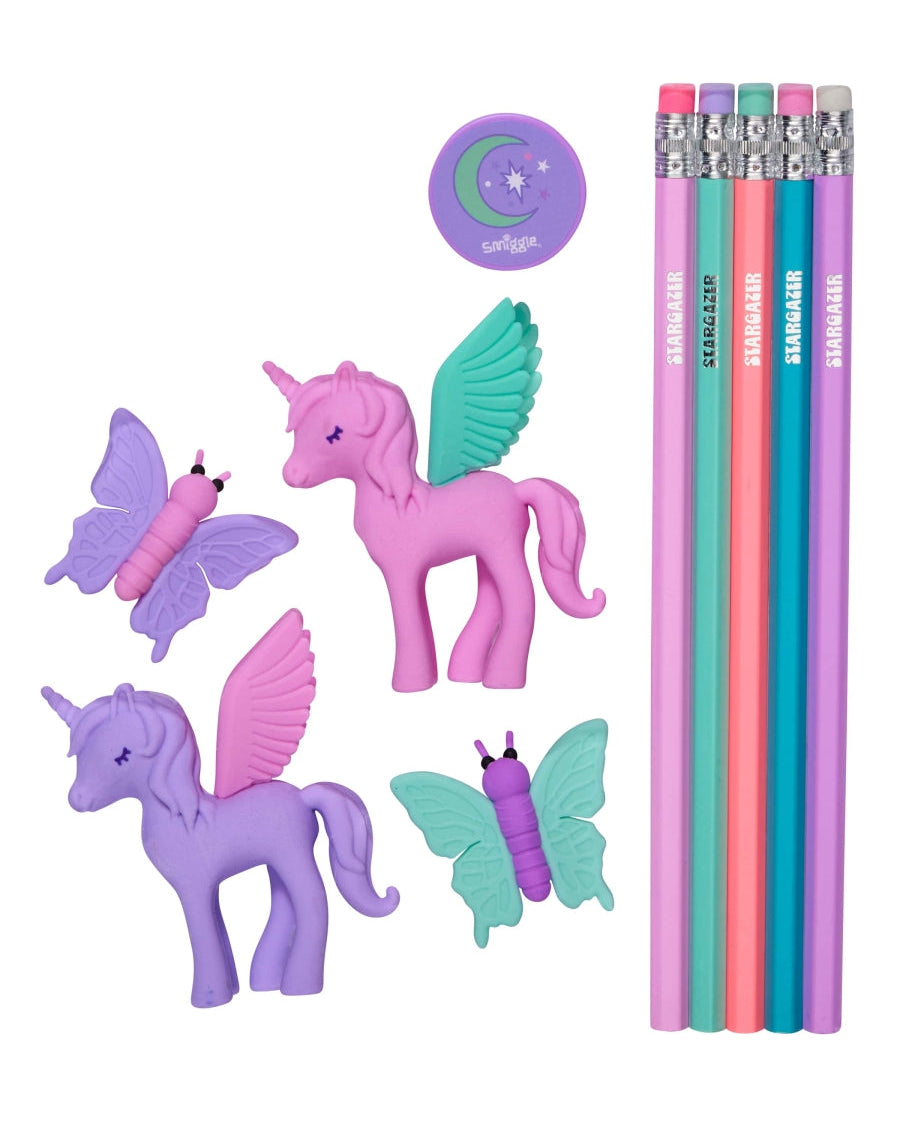 Smiggle - Vision Eraser and Pencil Set