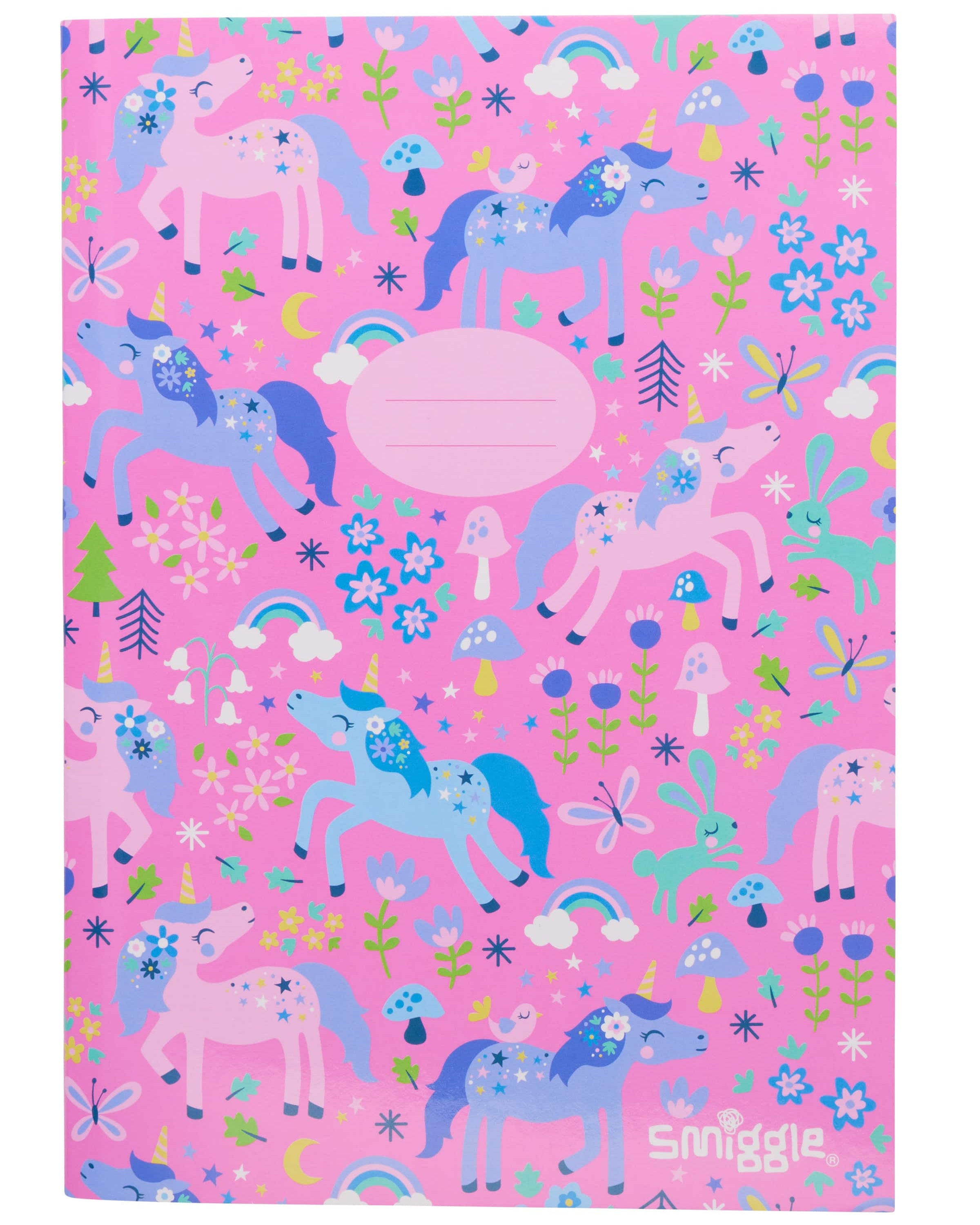 Smiggle - Wish A5 Lined Practice Notebook