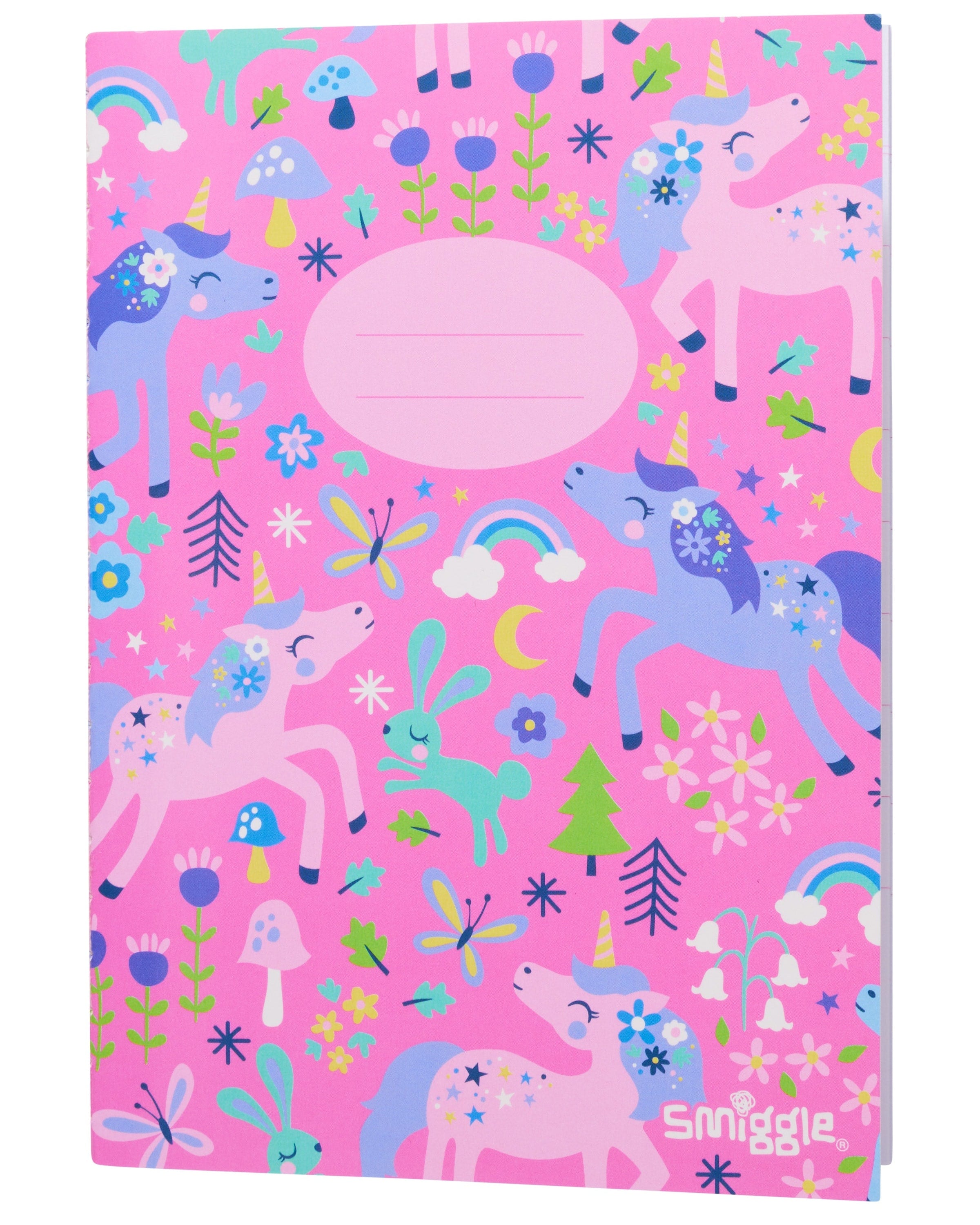 Smiggle - Wish A6 Lined Practice Notebook