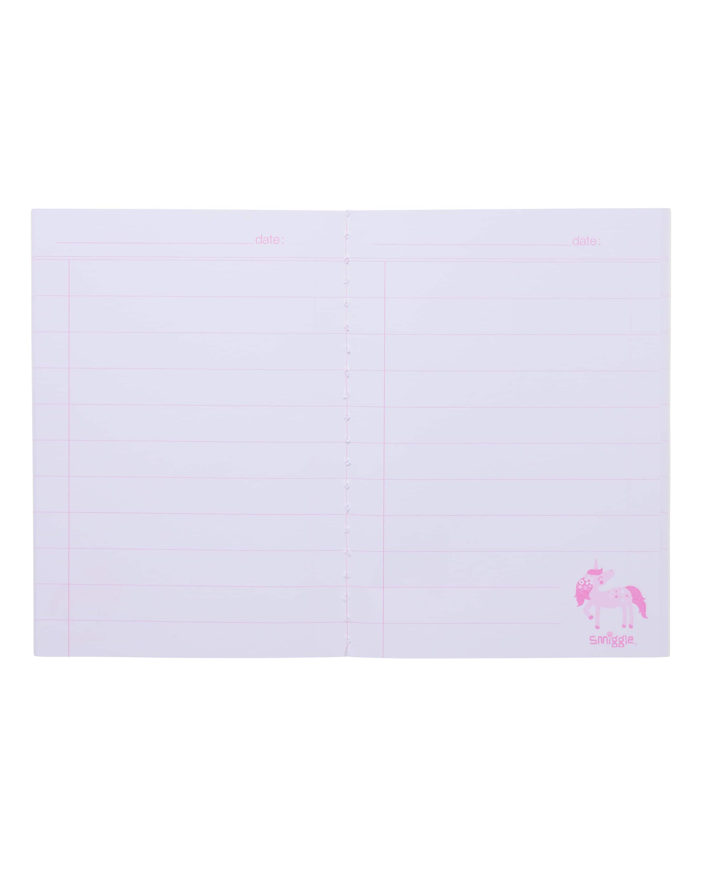Smiggle - Wish A6 Lined Practice Notebook