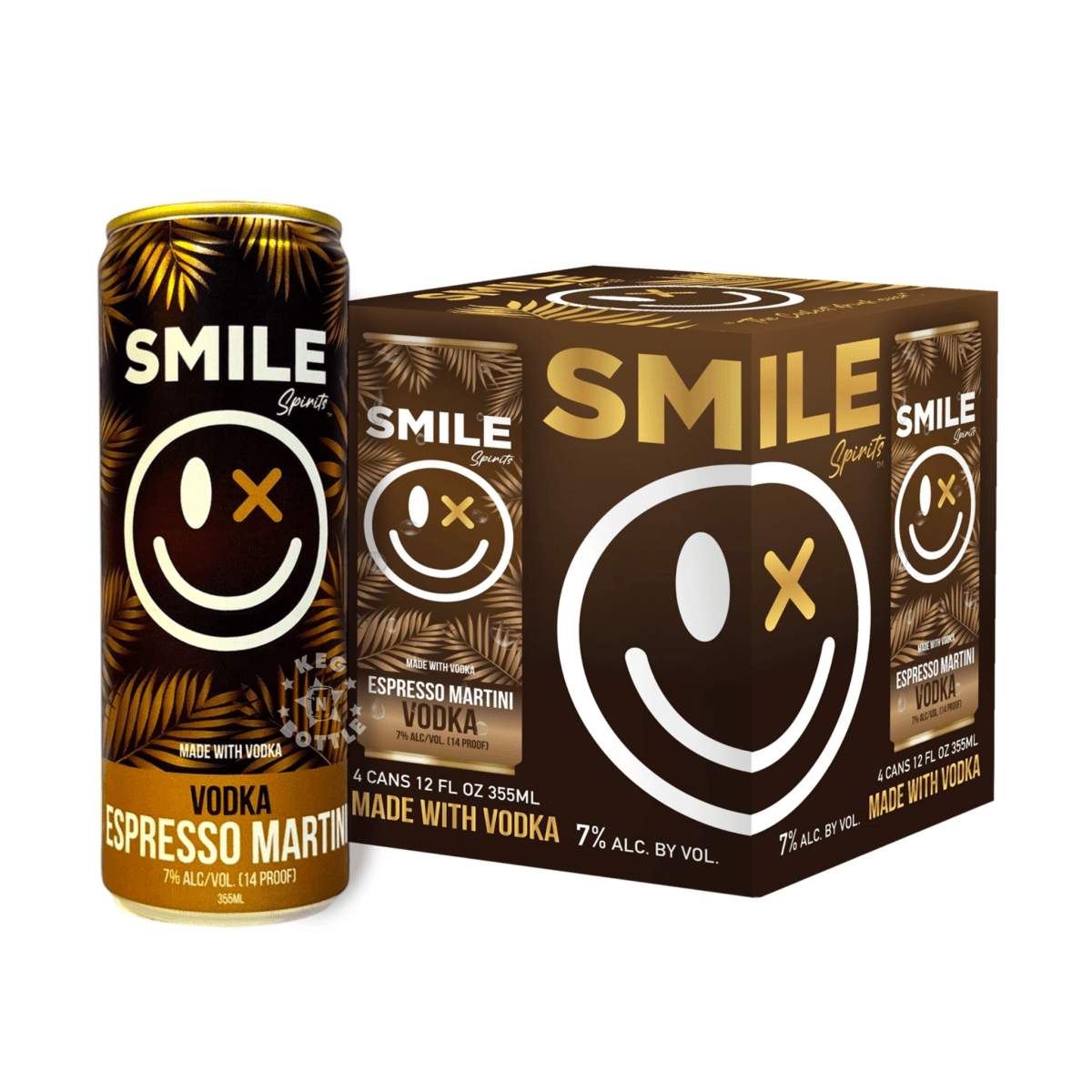 Smile Spirits Vodka Espresso Martini (4 Pack)