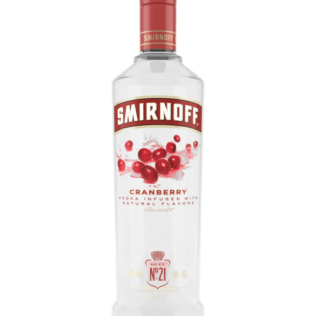 Smirnoff Cranberry Vodka, 75 cl