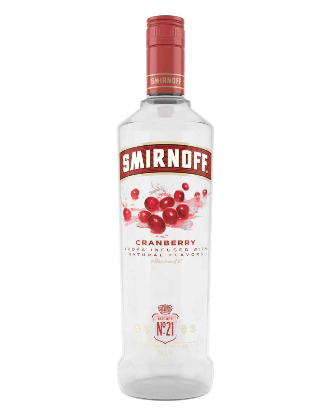 Smirnoff Cranberry Vodka, 75 cl