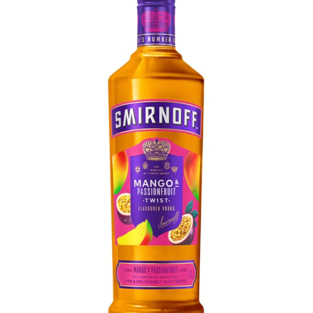 Smirnoff Mango & Passionfruit Twist Vodka, 70 cl