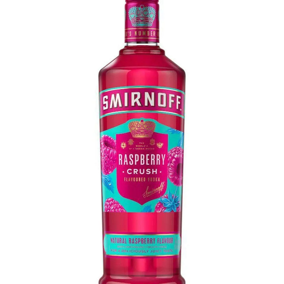 Smirnoff Raspberry Crush Vodka, 70 cl