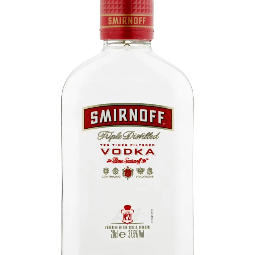 Smirnoff Red Label Vodka, 20 cl