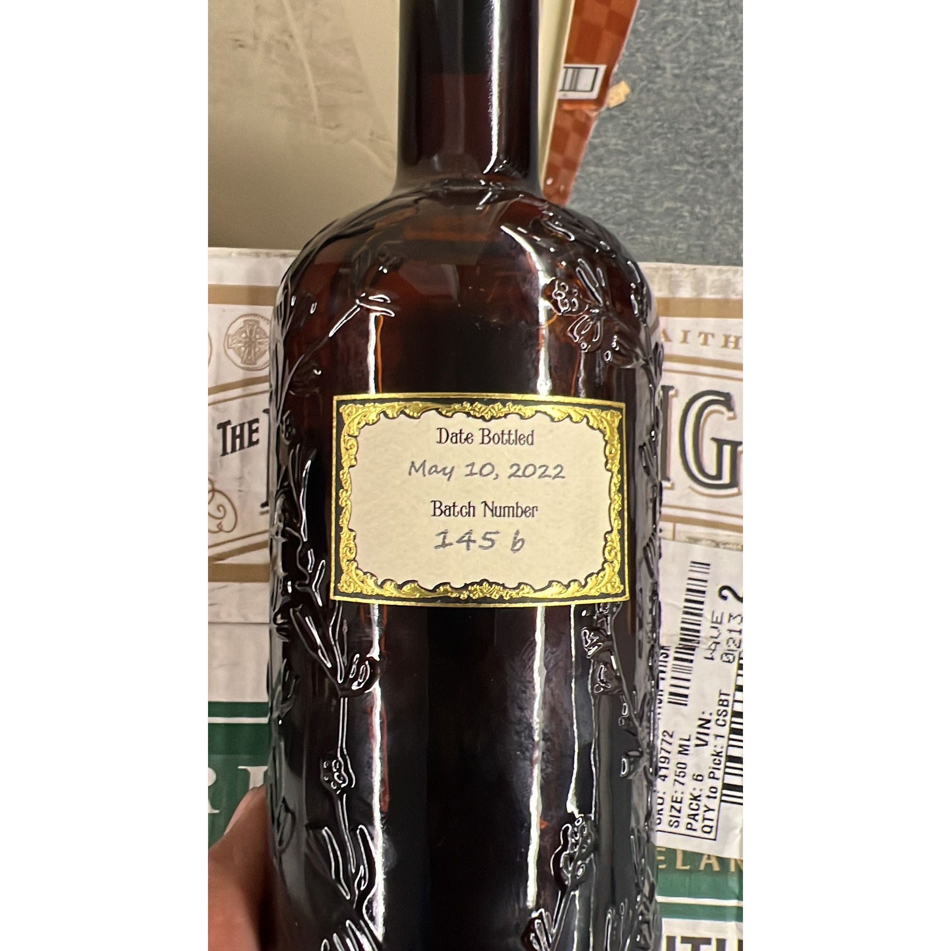 Smoke Wagon Uncut Unfiltered Batch 145 b (750 ml)