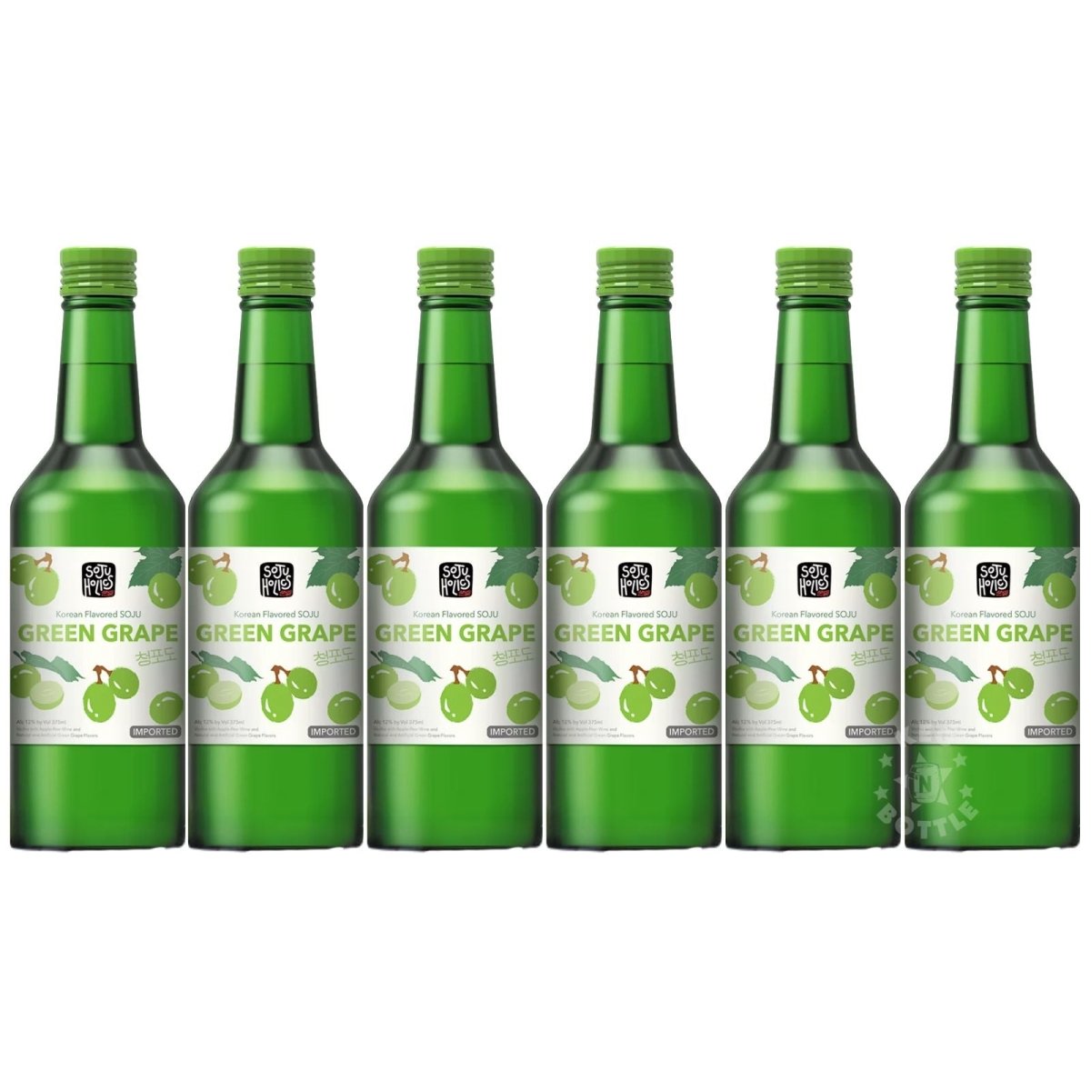 Soju Holics Green Grape Soju (6 Pack)