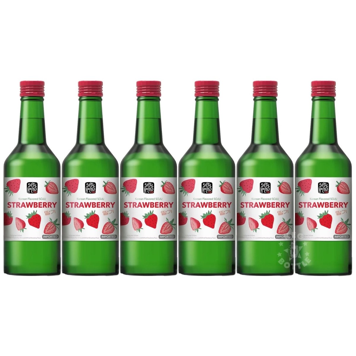 Soju Holics Strawberry Soju (6 Pack)