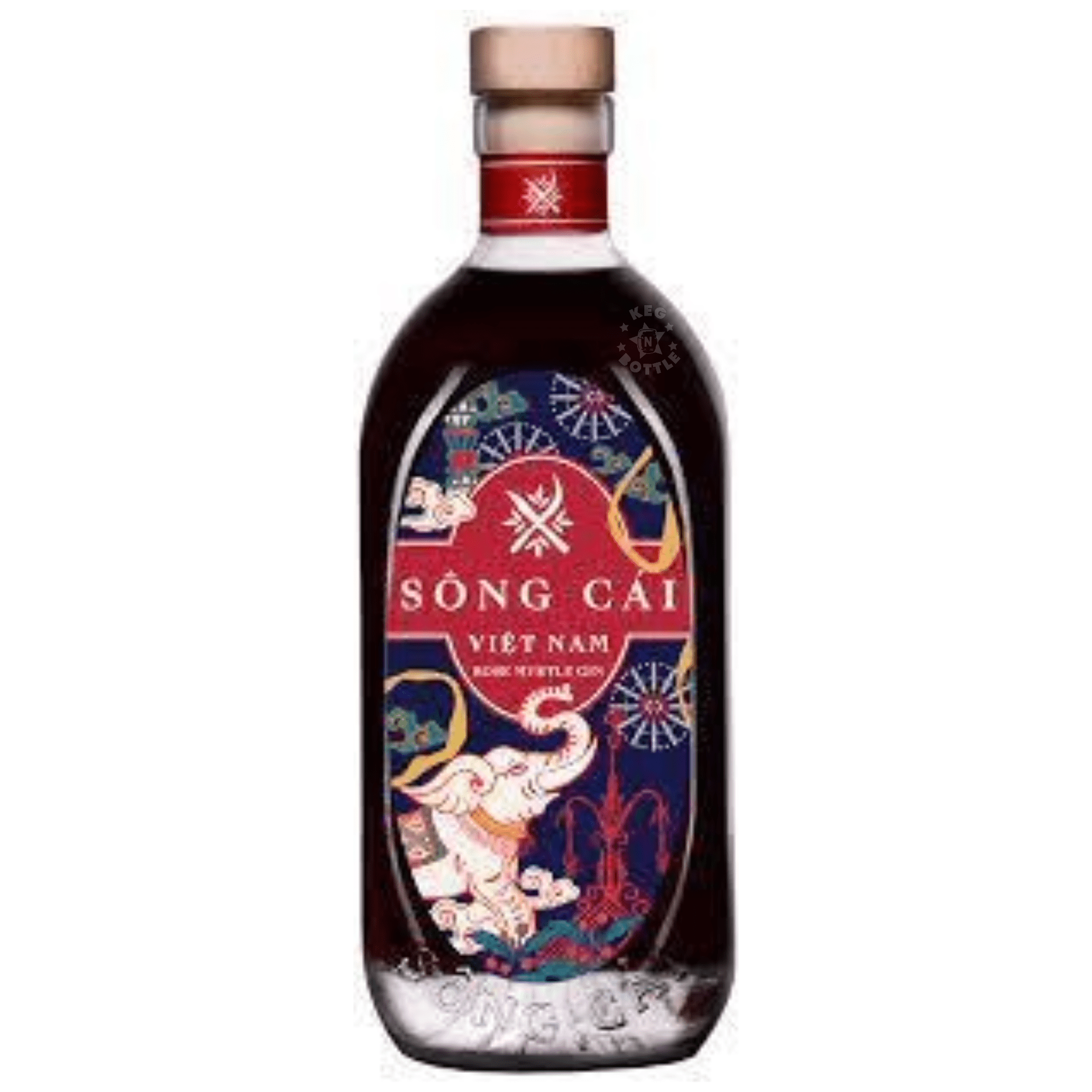 Song Cai Viet Nam Spiced Roselle Gin (700 mL)