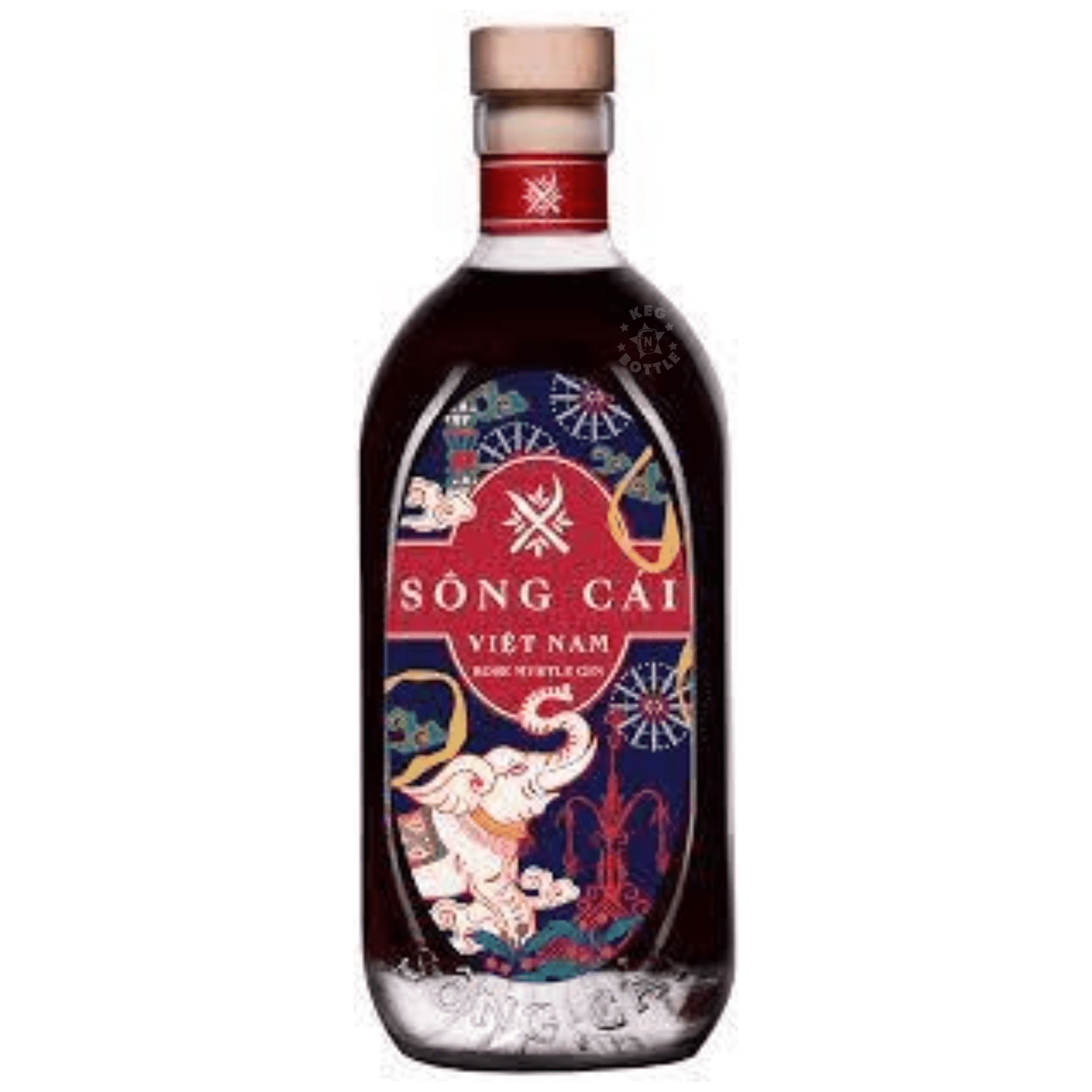Song Cai Viet Nam Spiced Roselle Gin (700 mL)