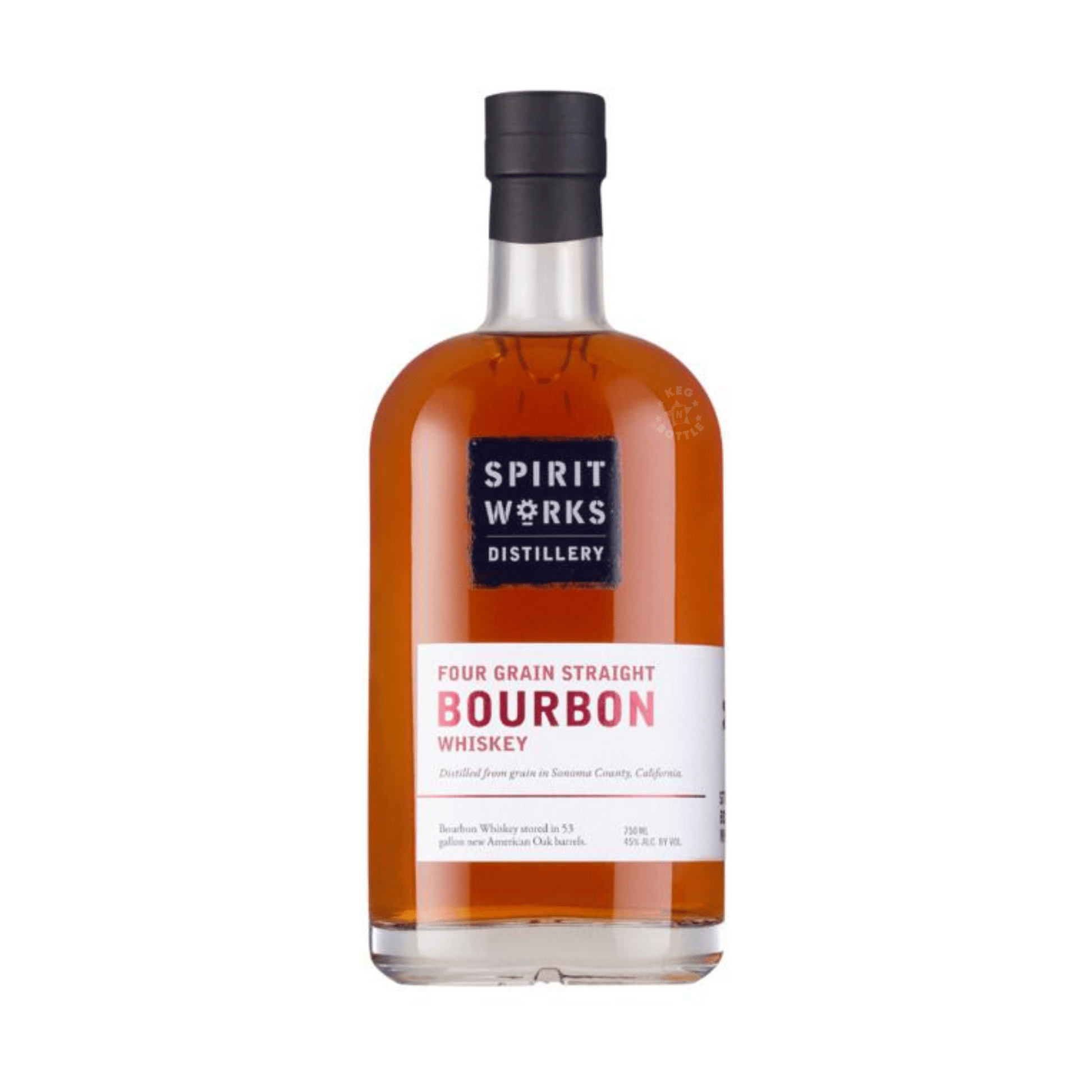 Spirit Works Four Grain Straight Bourbon Whiskey (750 ml)