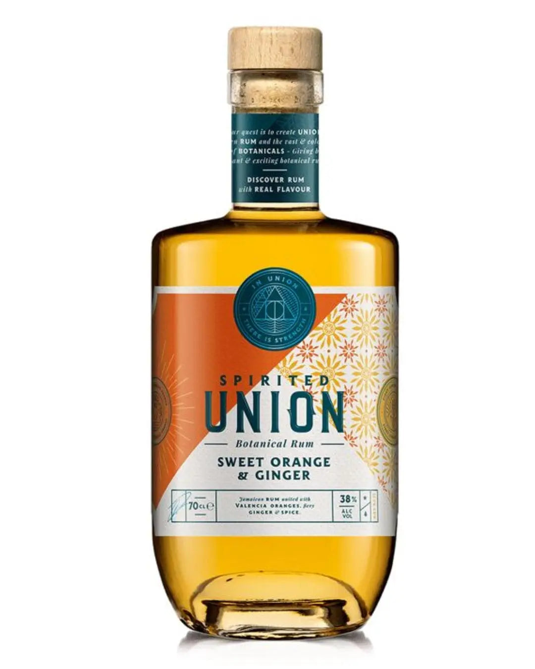 Spirited Union Orange and Ginger Botanical Rum, 70 cl
