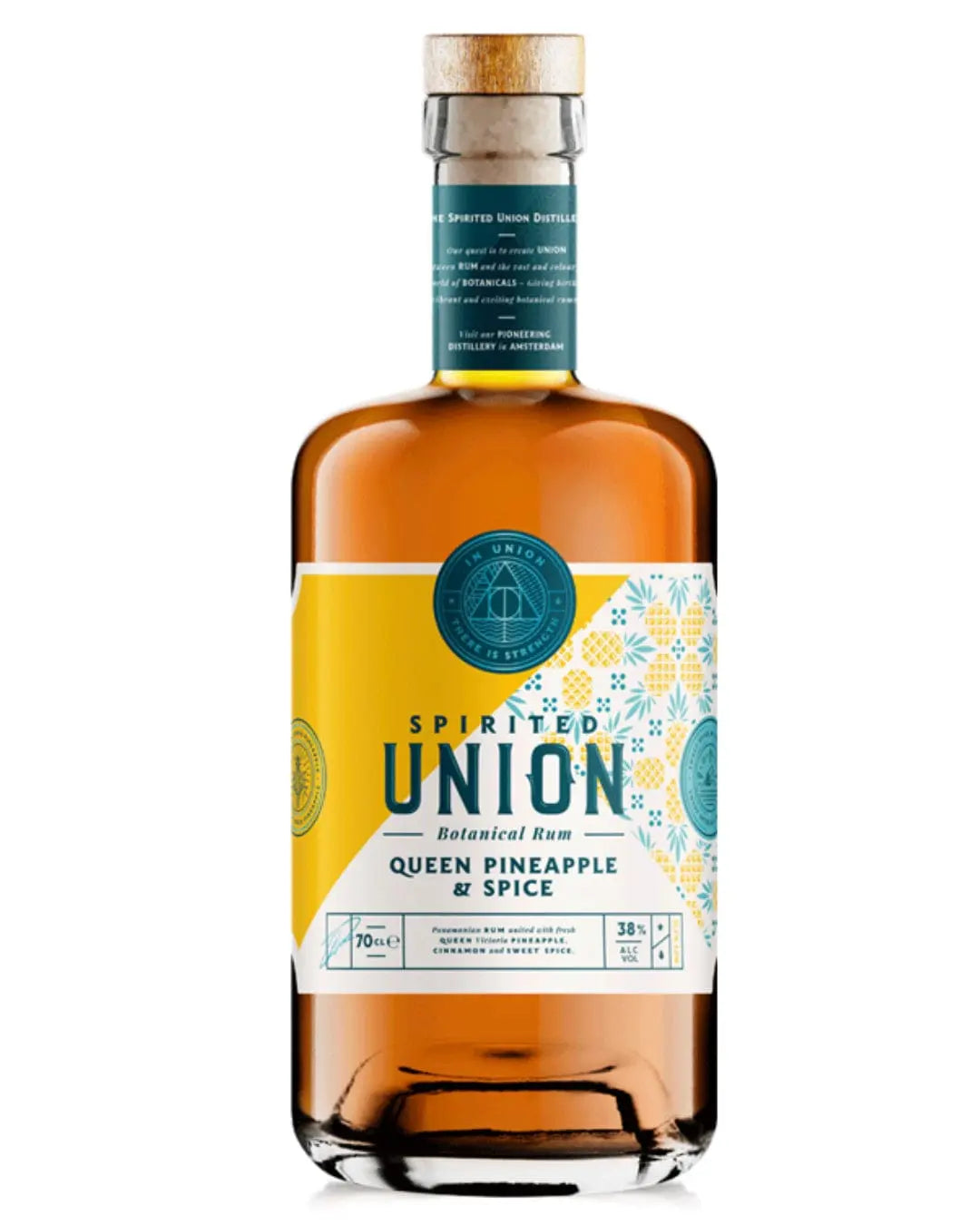 Spirited Union Pineapple and Spice Botanical Rum, 70 cl