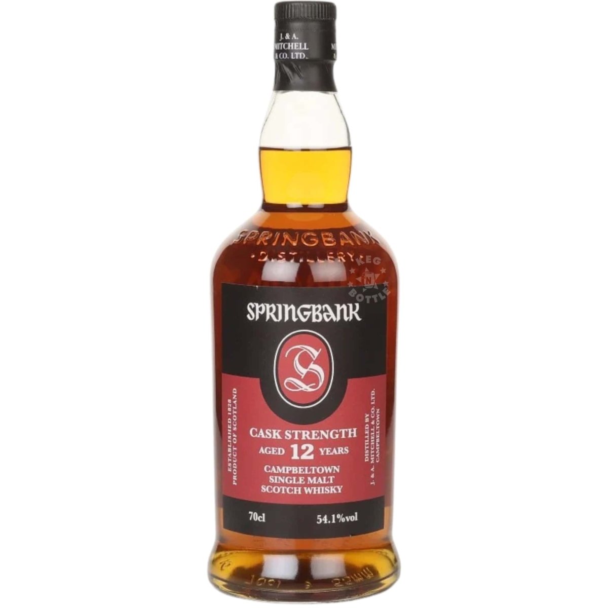Springbank 12 Year Old Cask Strength Single Malt Scotch (750 ml)