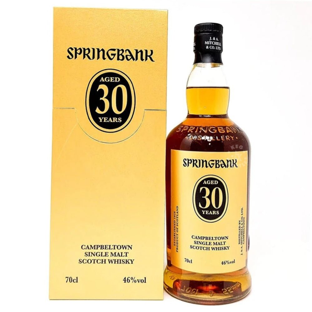SpringBank 30 Year Old Single Malt Scotch Whiskey (700mL)