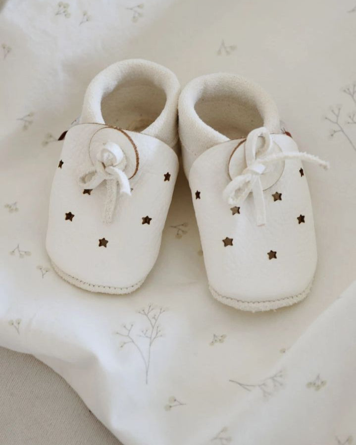 Baobaby - Star Slippers | Ecru