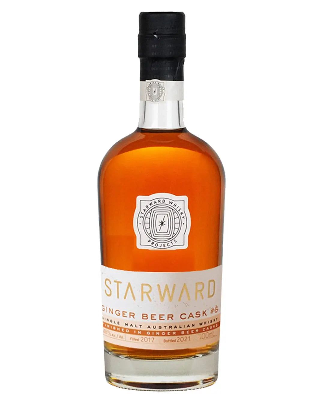 Starward Ginger Beer Cask Batch 6 Single Malt Australian Whisky, 50 cl