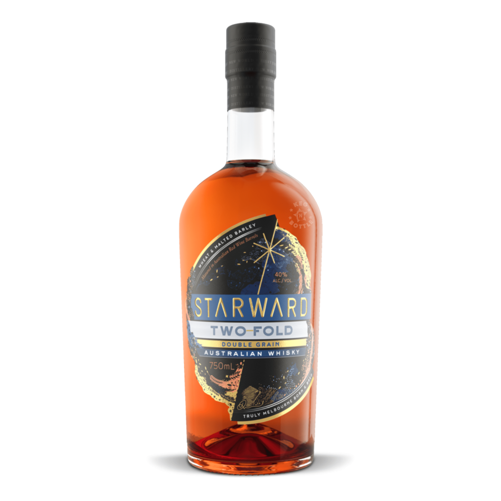 Starward Two Fold Double Grain Australian Whisky (750 ml)