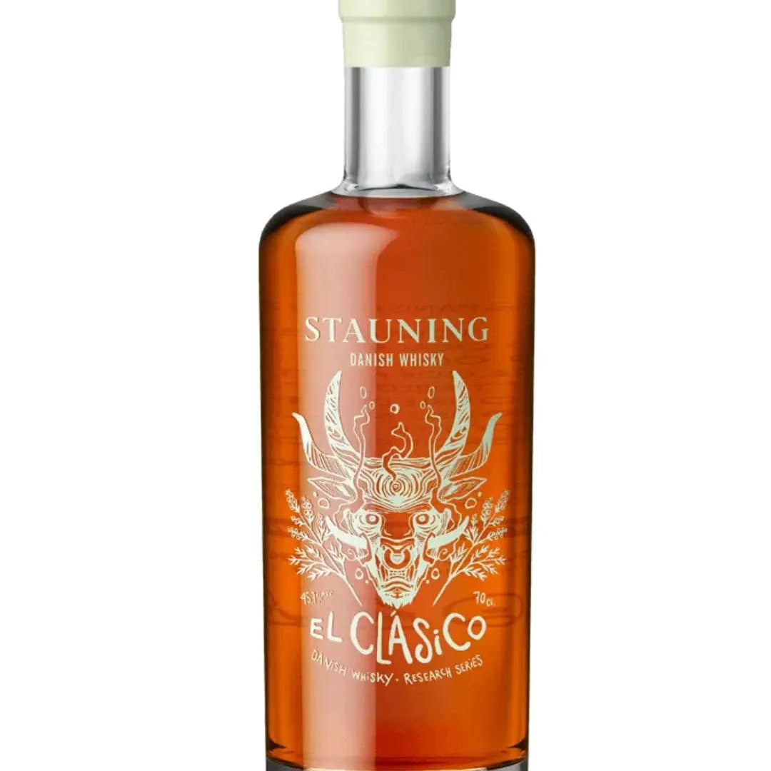Stauning El Clásico Rye Whisky, 70 cl