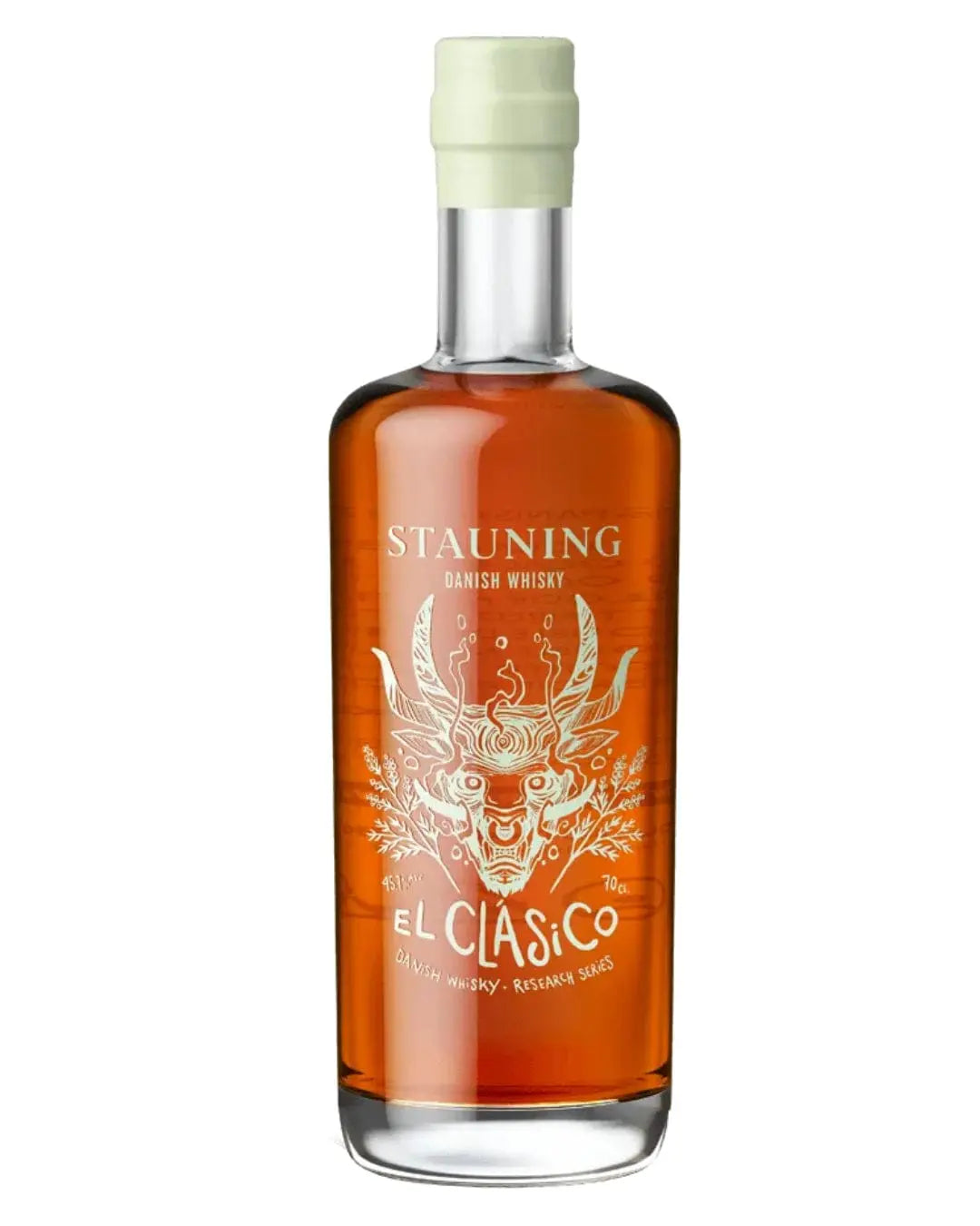 Stauning El Clásico Rye Whisky, 70 cl