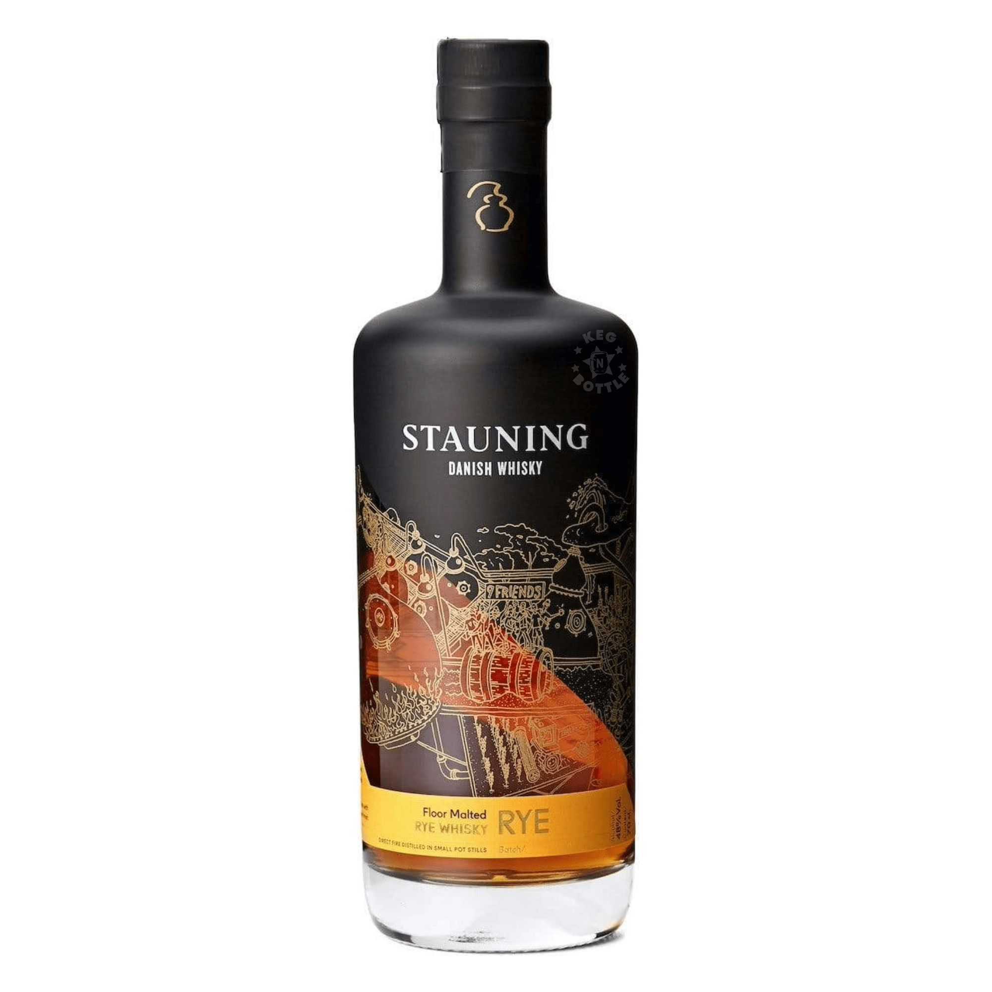 Stauning Floor Malted Rye Whiskey (750 ml)