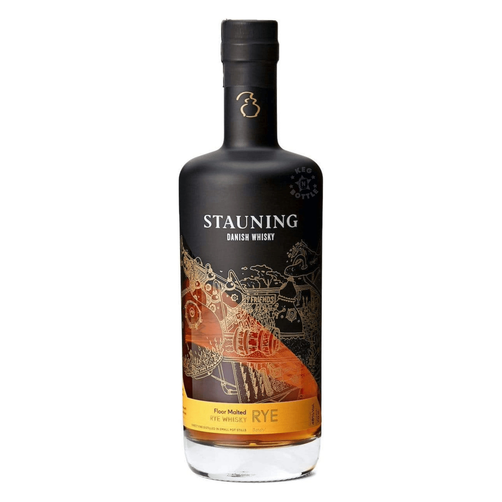 Stauning Floor Malted Rye Whiskey (750 ml)