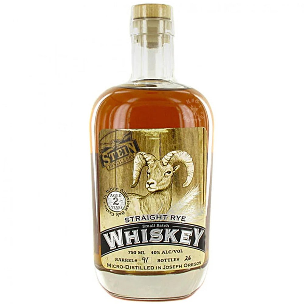 Stein Distillery Straight Rye Small Batch Whiskey (750 ml)