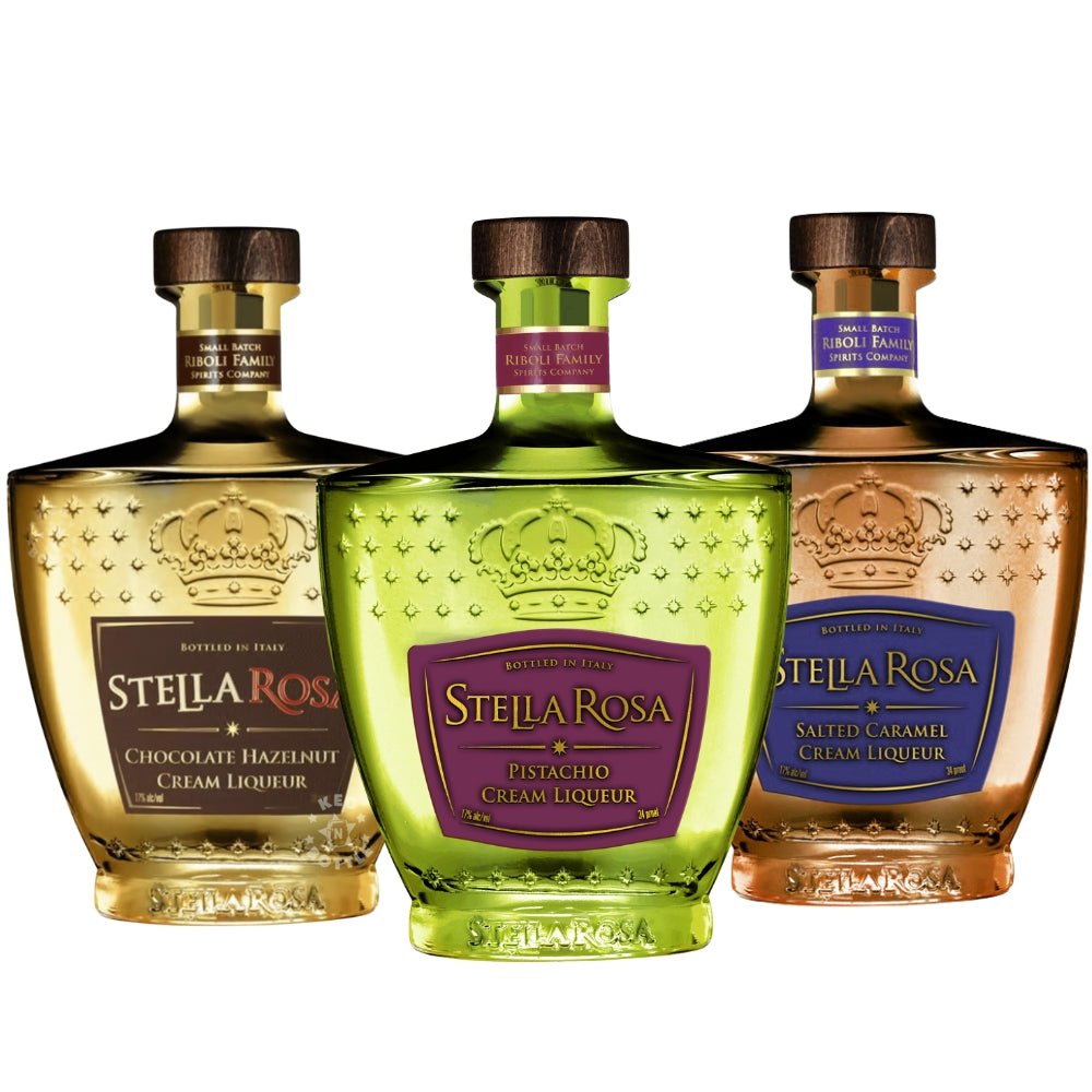 Stella Rosa Liqueur Trio – Pistachio, Salted Caramel & Chocolate Hazelnut (3 x 750 ml)