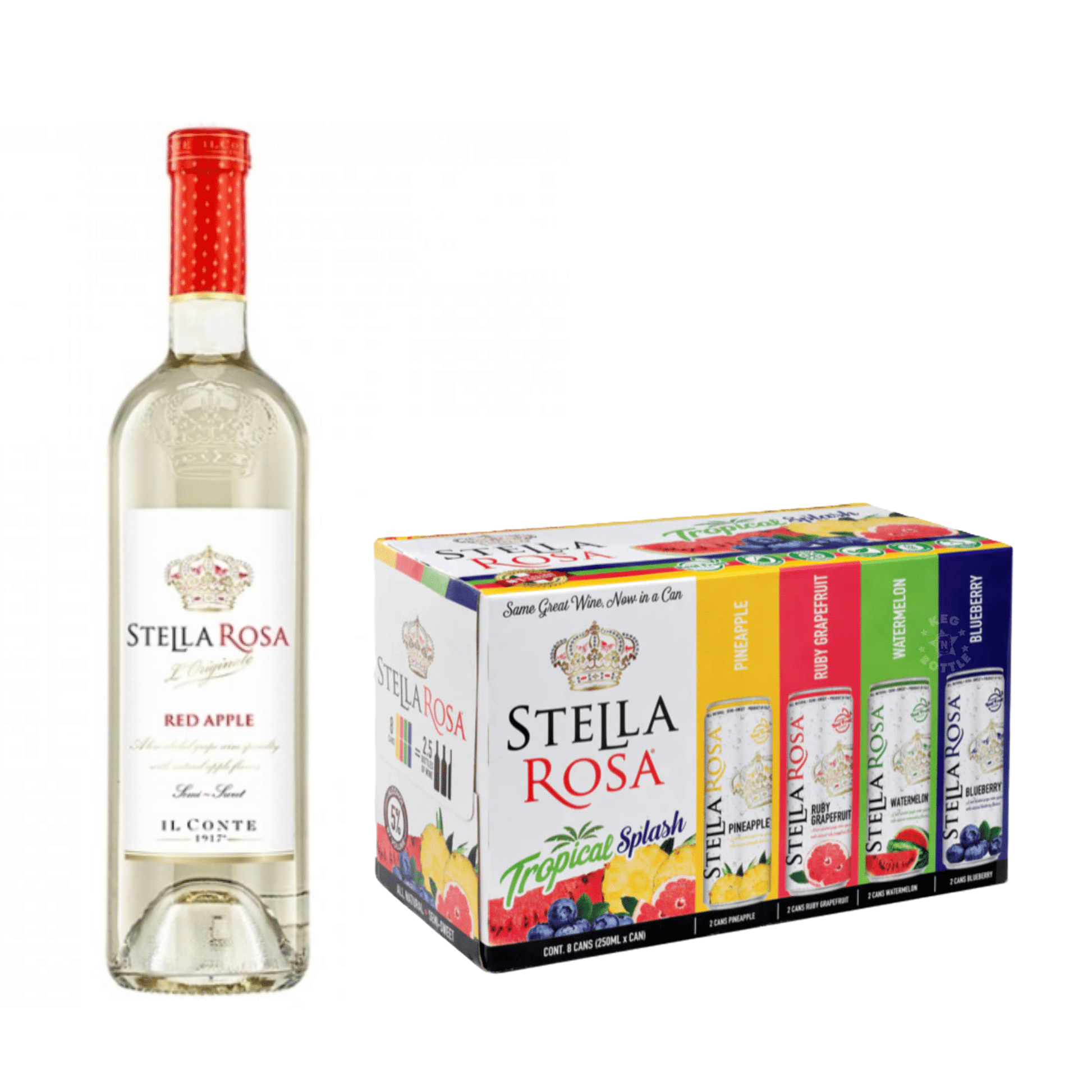 Stella Rosa Red Apple & Tropical Splash Combo Pack
