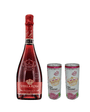 Stella Rosa Rosso Lux & 2 Ruby Grapefruit Cans Combo Pack