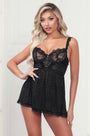 Heart's Desire Mesh Babydoll
