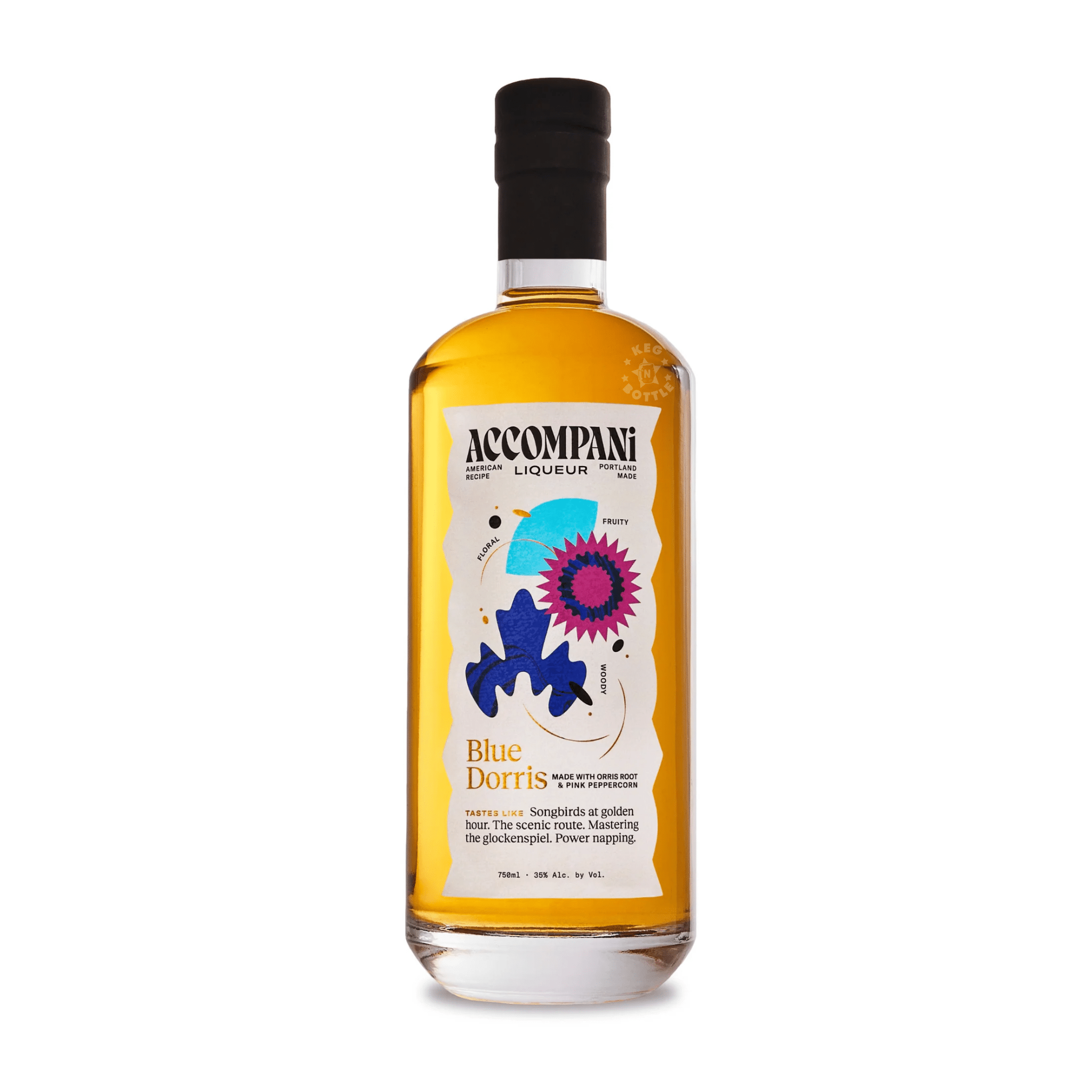 Straightaway Accompani Blue Dorris Liqueur (750 ml)