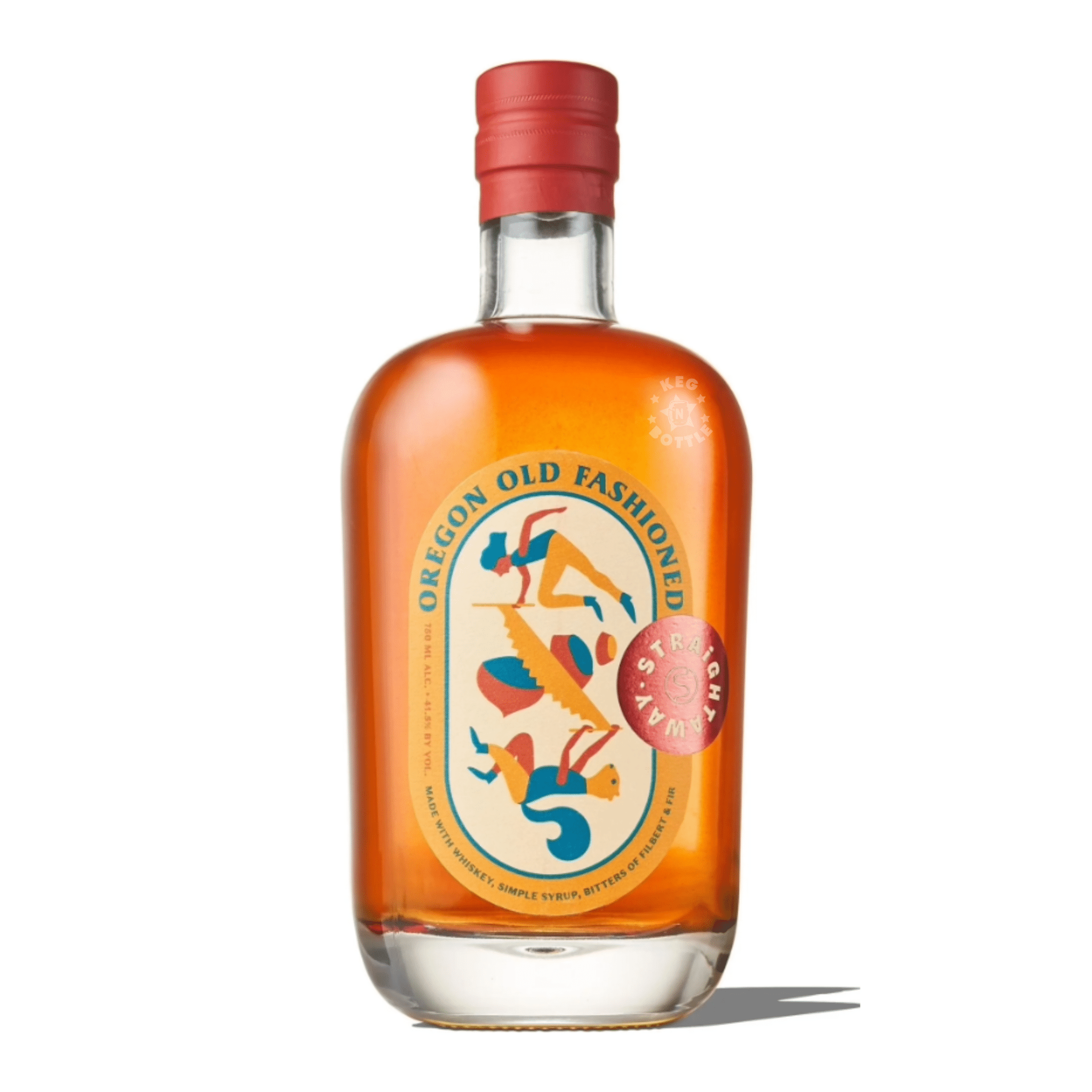 Straightaway Oregon Old Fashioned Cocktail (750 ml)