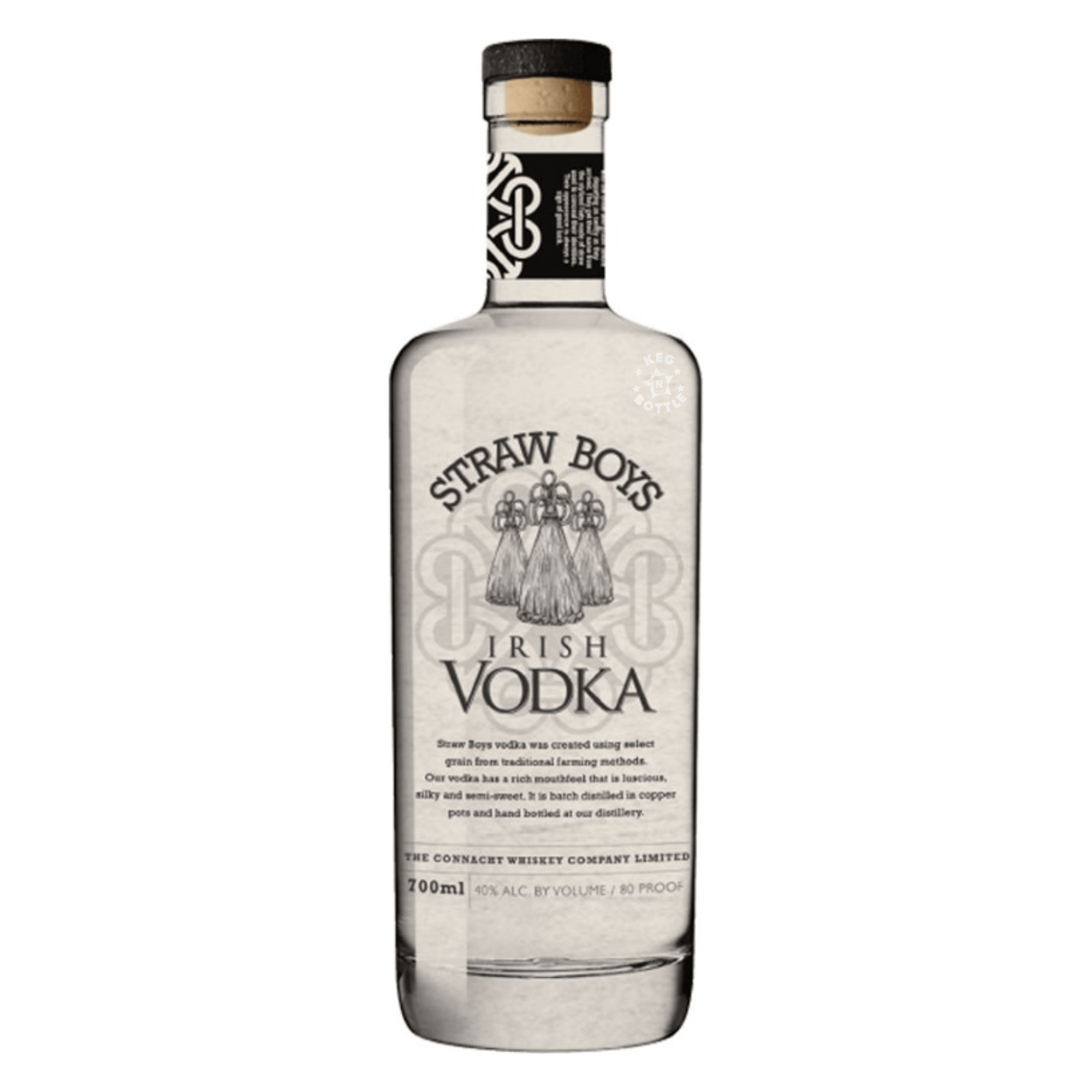 Straw Boys Irish Vodka (750 ml)