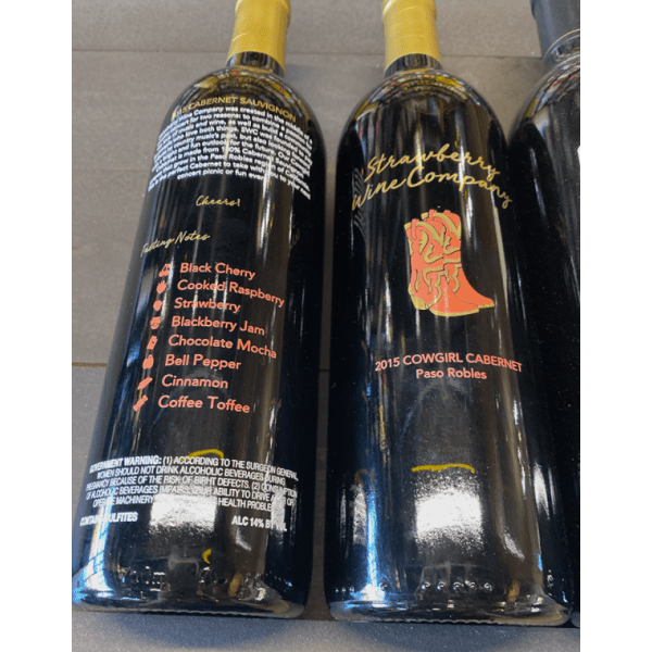 Strawberry Wine Company 2015 Cowgirl Cabernet 750 ml