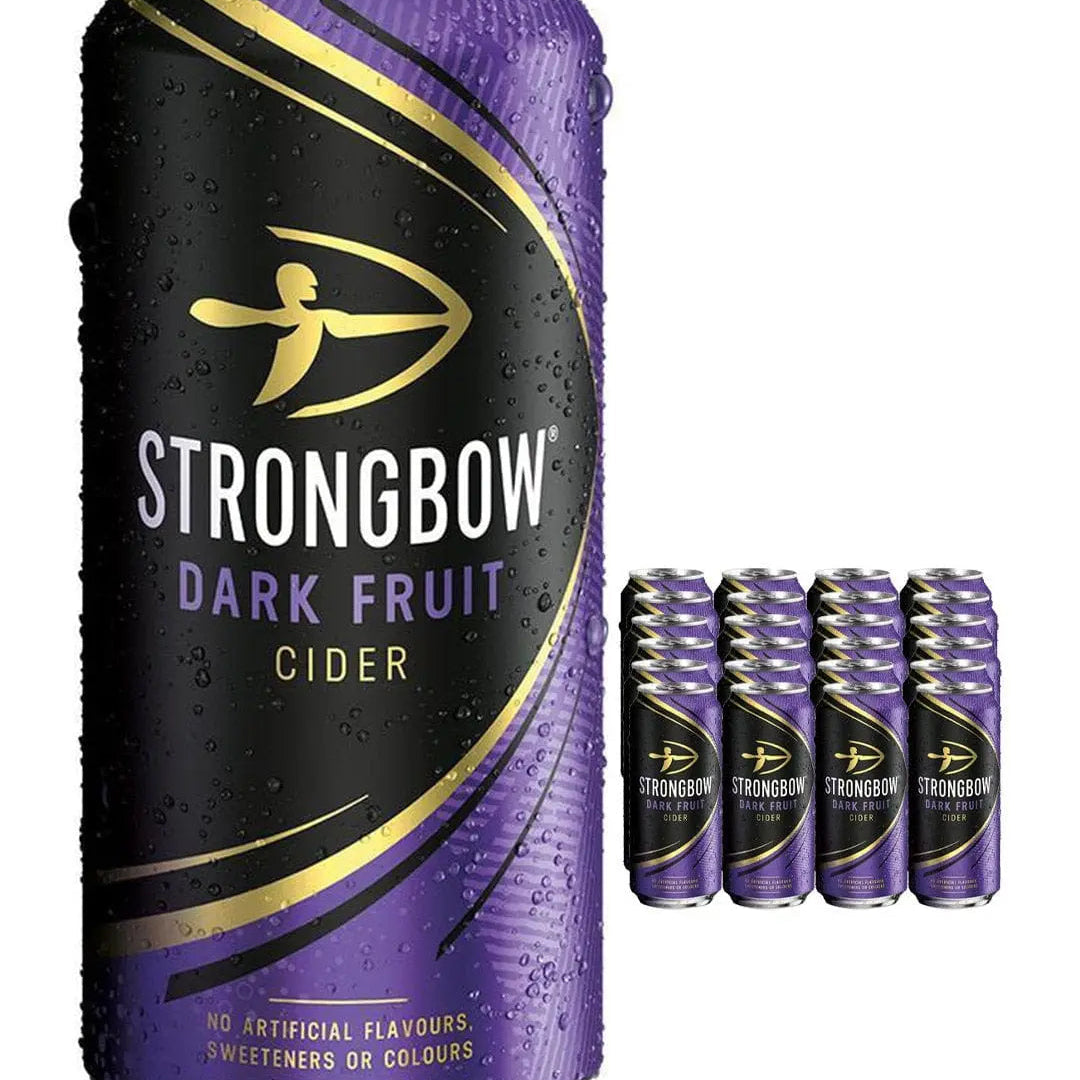 Strongbow Dark Fruits Cider, 24 x 440 ml