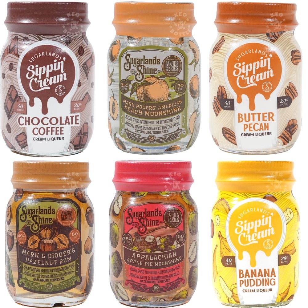 Sugarlands Distilling Co. Sampler Pack (6 x 50 ml)