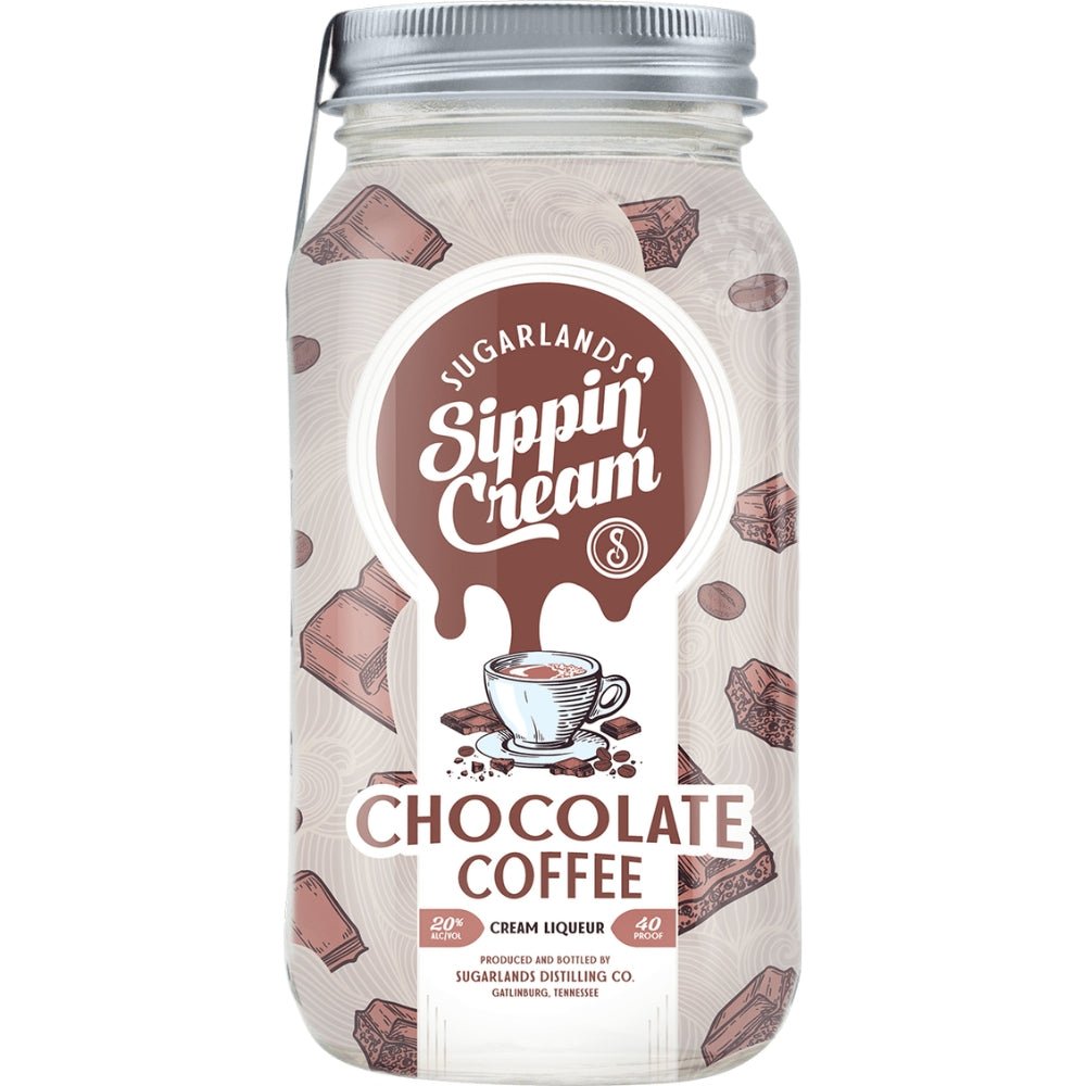 Sugarlands Shine Dark Chocolate Coffee Sippin' Cream Liqueur (750 ml)