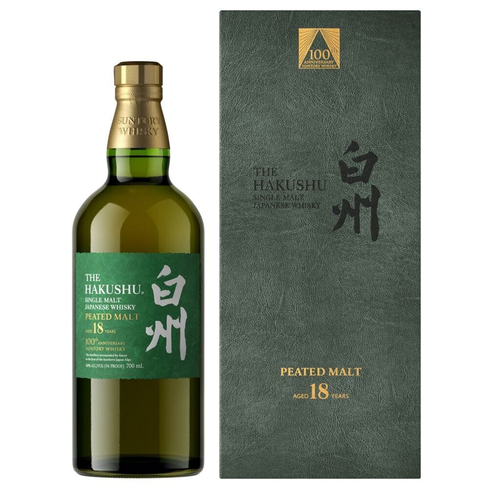 Suntory Hakushu 18 Year Peated Malt 100th Anniversary (750mL)